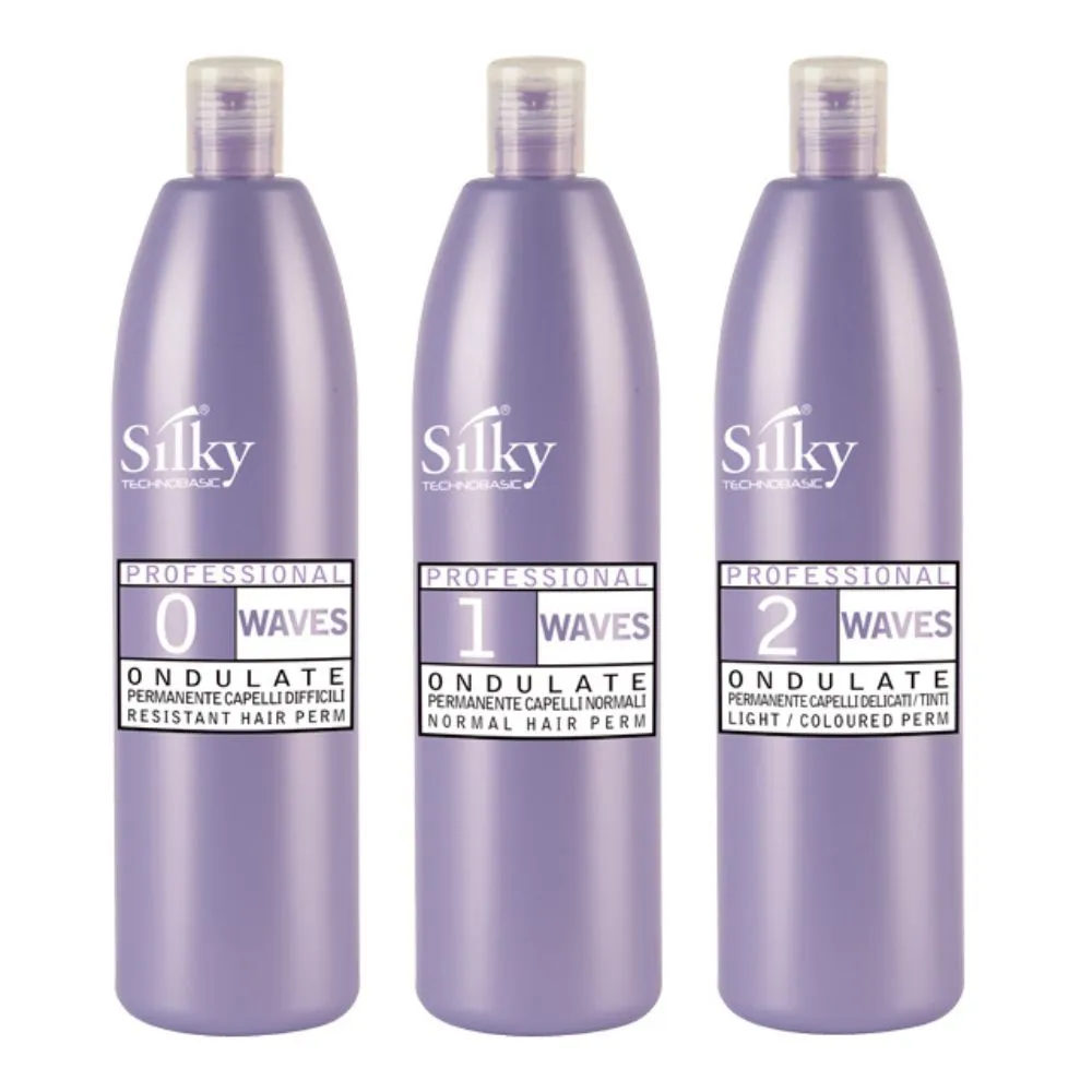 Silky Waves Ondulate Hair Perm 0 Resistant Hair 500ml