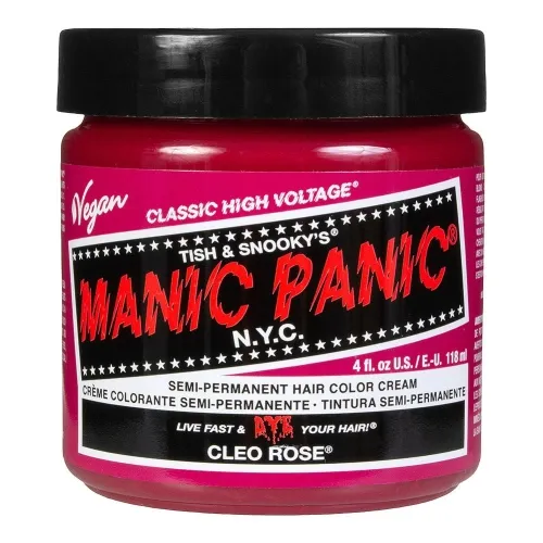 Manic Panic Classic High Voltage Semi Permanent Hair Colour Cleo Rose 118ml