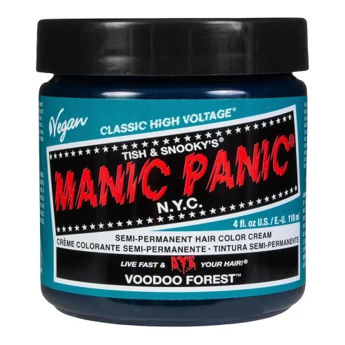 Manic Panic Classic High Voltage Semi Permanent Hair Colour Voodoo Forest 118ml
