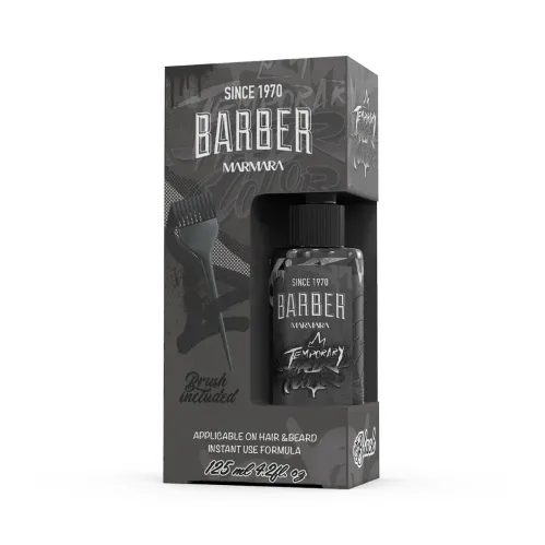 Marmara Barber Temporary Hair Colour Spray Black 125ml