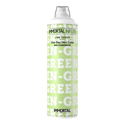 Immortal Infuse One Day Hair Color Spray Lime Green 200ml