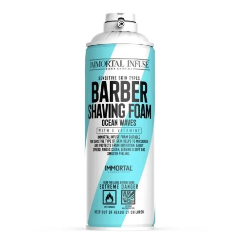 Immortal Infuse Barber Shaving Foam Ocean Waves 500ml