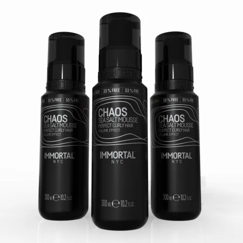 Immortal NYC Chaos Sea Salt Mousse 300ml