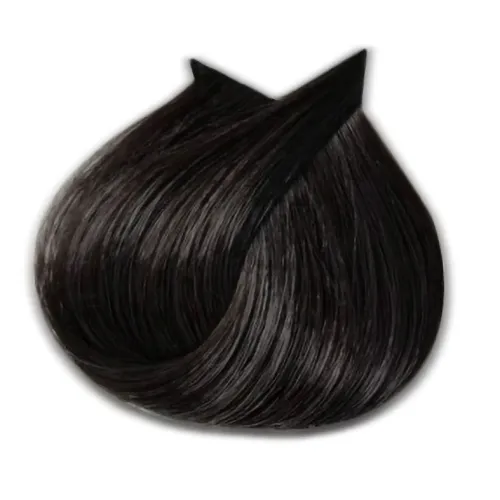 3deluxe Professional Permanent Hair Colour 4.12 Ash Irisee Brown 100ml